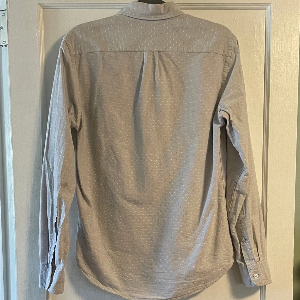 J. Crew Light Gray Button-Down Shirt